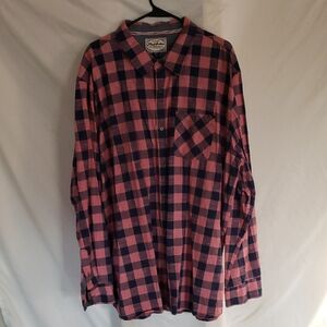 Flag & Anthem Checkered Button-Up Shirt